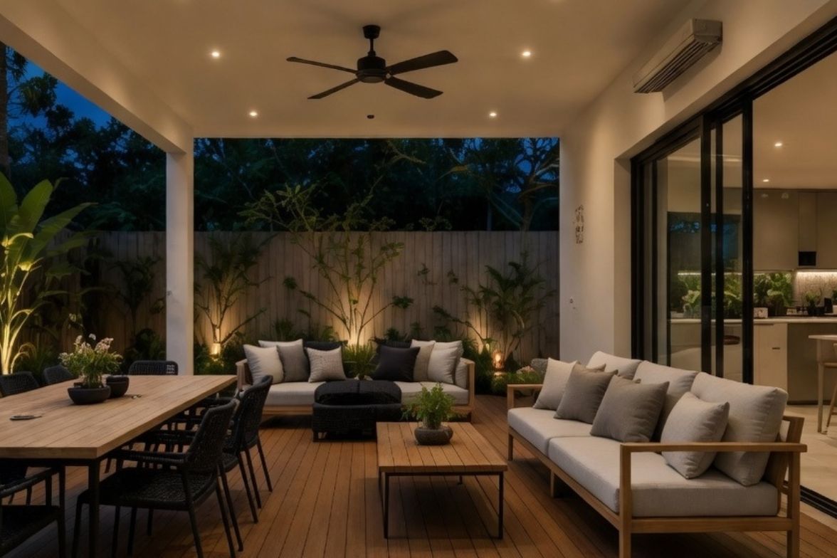 Outdoor Entertaining Spaces - Gold Coast Bathrooms & Decks